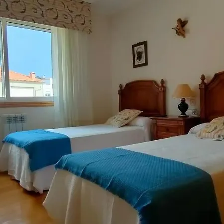 Piso En Primera Linea De La Playa De Silgar Apartmán *