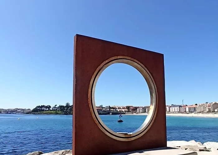 아파트 Piso En Primera Linea De La Playa De Silgar *