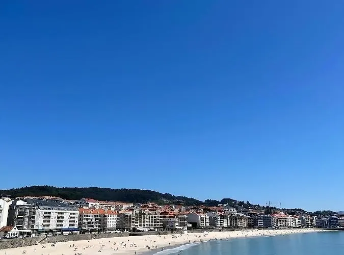 Piso En Primera Linea De La Playa De Silgar * 산신소