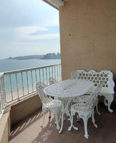 Piso En Primera Linea De La Playa De Silgar 아파트