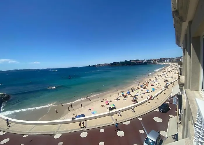 Apartman Piso En Primera Linea De La Playa De Silgar *