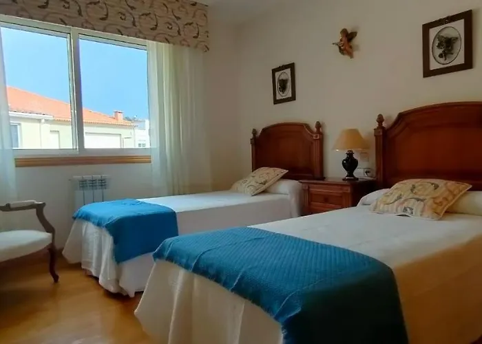 Piso En Primera Linea De La Playa De Silgar 아파트 *