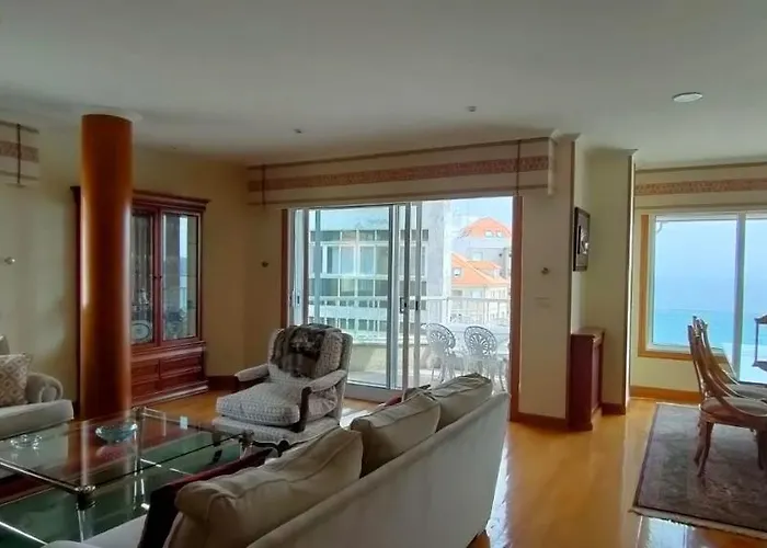 Piso En Primera Linea De La Playa De Silgar * 산신소